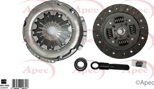 APEC ACL1025 - Комплект сцепления abcparts.ee