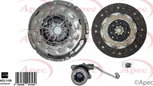 APEC ACL1109 - Комплект сцепления abcparts.ee