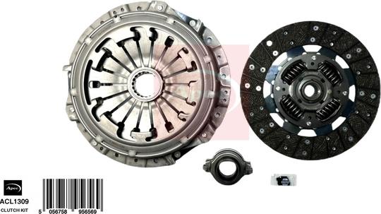 APEC ACL1309 - Комплект сцепления abcparts.ee