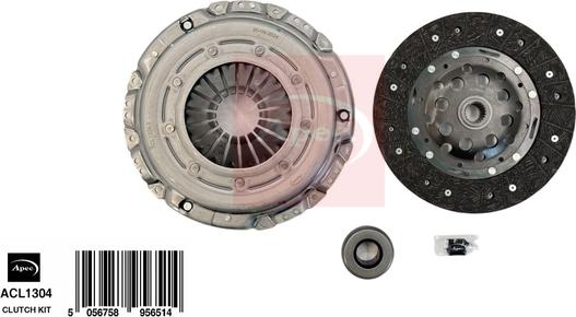 APEC ACL1304 - Комплект сцепления abcparts.ee