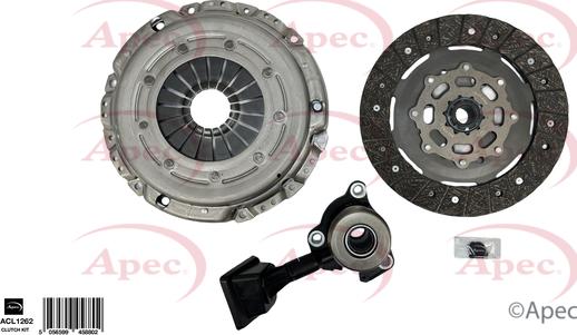 APEC ACL1262 - Комплект сцепления abcparts.ee