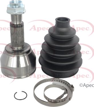 APEC ACV1002 - ШРУС, Шарнир угловых скоростей, приводной вал abcparts.ee