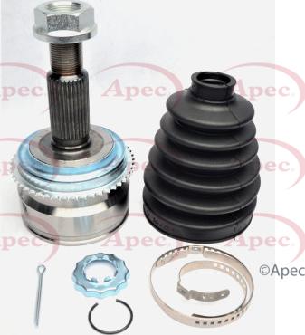APEC ACV1208 - ШРУС, Шарнир угловых скоростей, приводной вал abcparts.ee