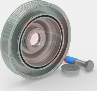 APEC ATV1014 - Шкив коленчатого вала abcparts.ee