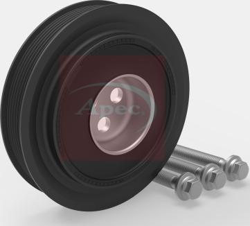 APEC ATV1035 - Шкив коленчатого вала abcparts.ee