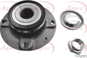 APEC AWB1284 - Комплект подшипника, ступицы колеса abcparts.ee