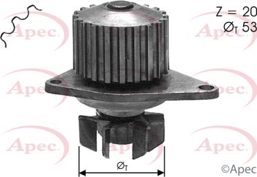 APEC AWP1130 - Водяной насос abcparts.ee