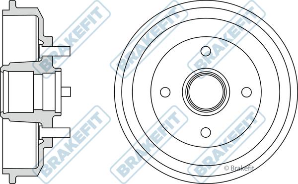APEC BDR9008 - Тормозной барабан abcparts.ee