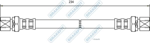 APEC BHO4015 - Pidurivoolik abcparts.ee