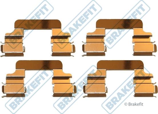 APEC BKT1029 - Комплектующие для колодок дискового тормоза abcparts.ee