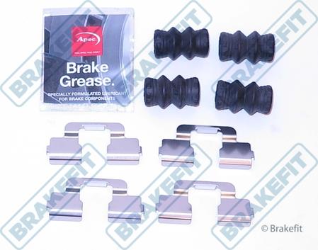 APEC BKT1163 - Комплектующие для колодок дискового тормоза abcparts.ee