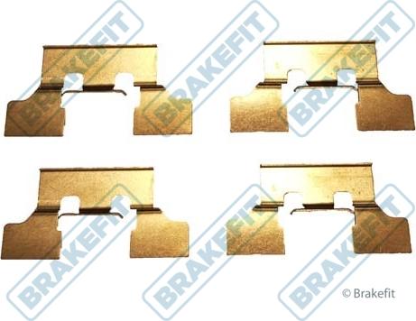 APEC BKT1297 - Комплектующие для колодок дискового тормоза abcparts.ee