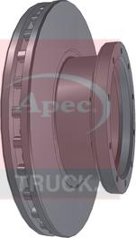 APEC DSK7001 - Тормозной диск abcparts.ee