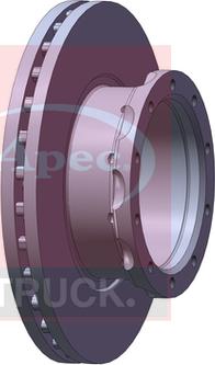 APEC DSK7088 - Тормозной диск abcparts.ee
