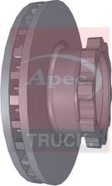 APEC DSK7087 - Тормозной диск abcparts.ee