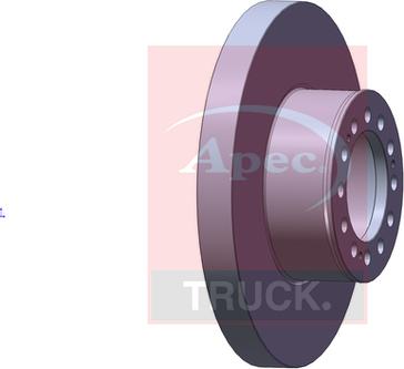 APEC DSK7076 - Тормозной диск abcparts.ee