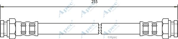 APEC HOS3163 - Тормозной шланг abcparts.ee