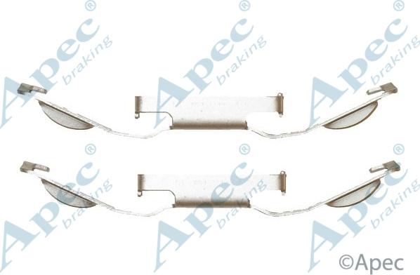 APEC KIT575 - Комплектующие для колодок дискового тормоза abcparts.ee