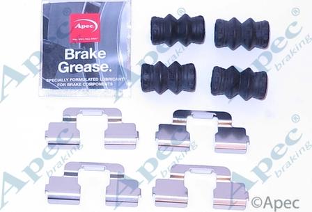 APEC KIT1181 - Комплектующие для колодок дискового тормоза abcparts.ee