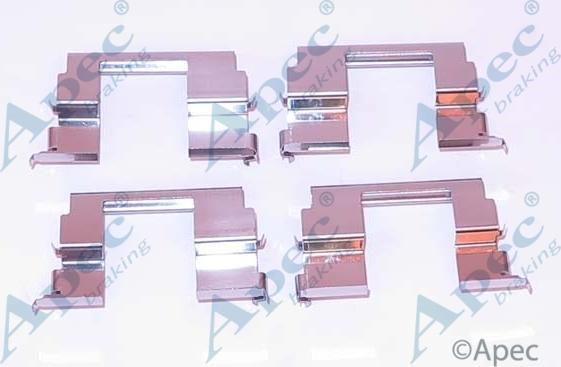 APEC KIT1172 - Комплектующие для колодок дискового тормоза abcparts.ee