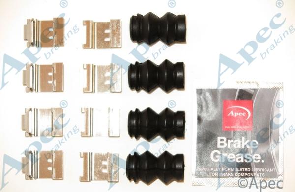 APEC KIT1239 - Комплектующие для колодок дискового тормоза abcparts.ee