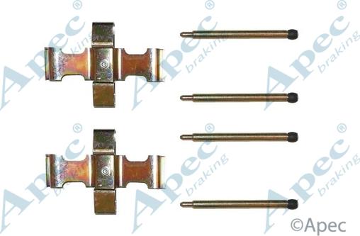 APEC KIT272 - Комплектующие для колодок дискового тормоза abcparts.ee