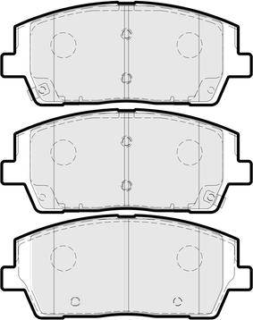 APEC PD3935 - Тормозные колодки, дисковые, комплект abcparts.ee