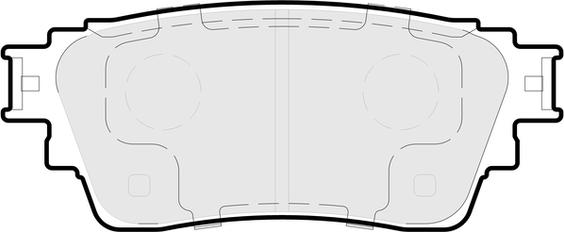 APEC PD3933 - Тормозные колодки, дисковые, комплект abcparts.ee