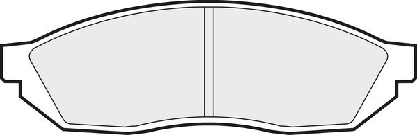 APEC PD3396 - Тормозные колодки, дисковые, комплект abcparts.ee