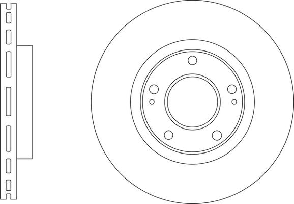 APEC SDK6999 - Тормозной диск abcparts.ee