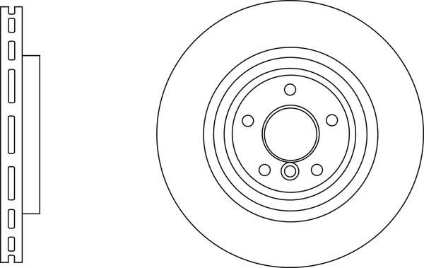 APEC SDK6984 - Тормозной диск abcparts.ee