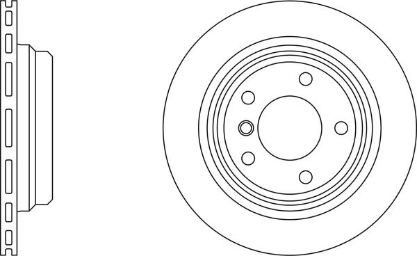 APEC SDK6921 - Тормозной диск abcparts.ee