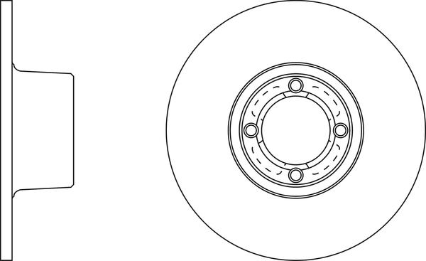 APEC SDK6447 - Тормозной диск abcparts.ee