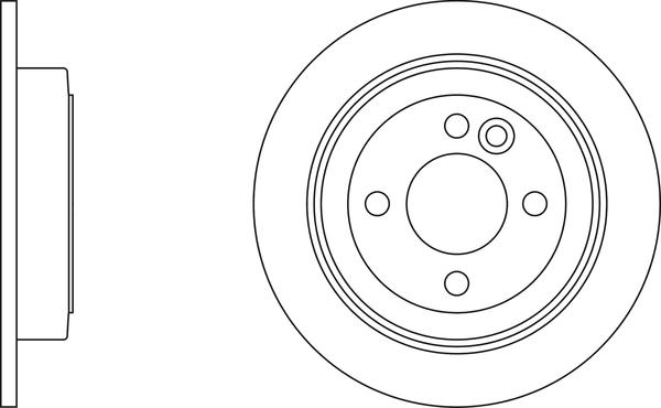 APEC SDK6017 - Тормозной диск abcparts.ee