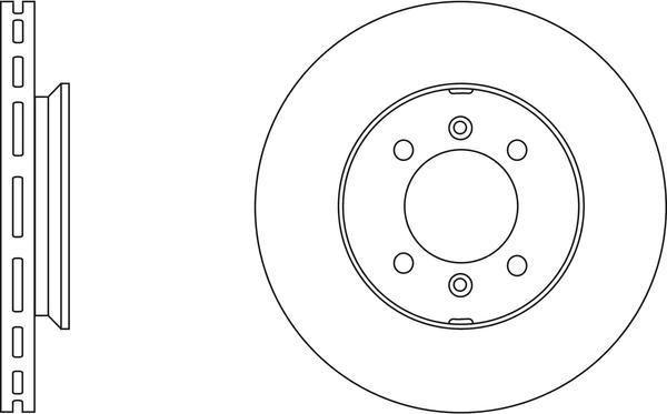 APEC SDK6168 - Тормозной диск abcparts.ee