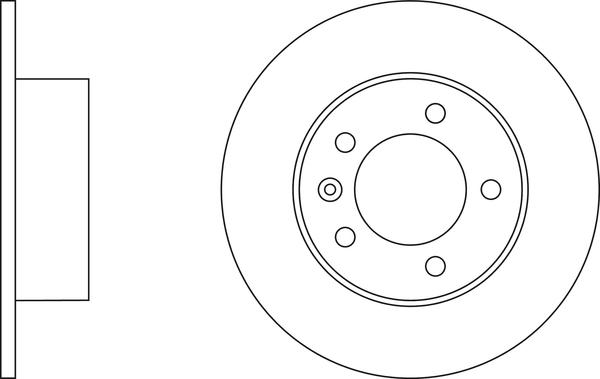 APEC SDK6208 - Тормозной диск abcparts.ee