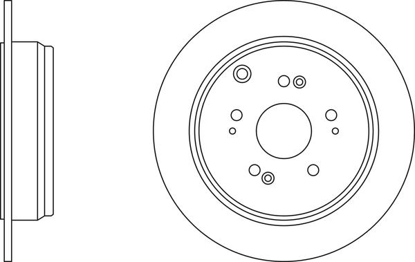 APEC SDK6284 - Тормозной диск abcparts.ee