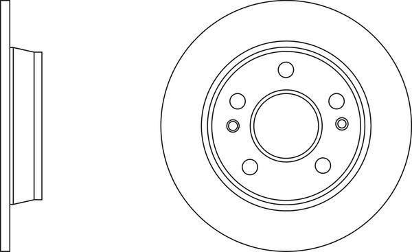 APEC SDK6720 - Тормозной диск abcparts.ee