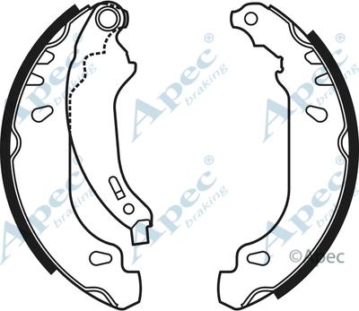 APEC SHU607 - Piduriklotside komplekt abcparts.ee