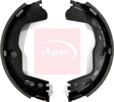 APEC SHU841 - Комплект тормозов, ручник, парковка abcparts.ee