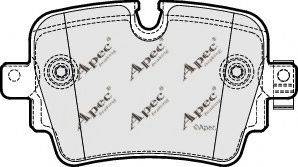 APEC PAD1967 - Тормозные колодки, дисковые, комплект abcparts.ee