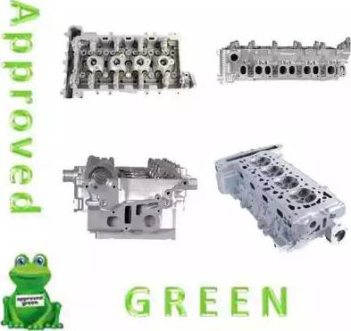 Approved Green AB0690CA - Головка цилиндра abcparts.ee