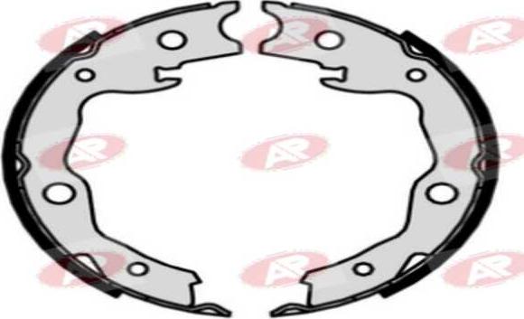 AP-SA A9870 - Комплект тормозных колодок, барабанные abcparts.ee