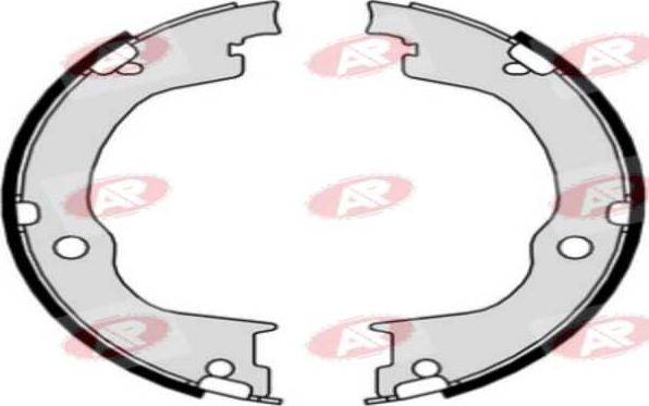 AP-SA A9750 - Комплект тормозных колодок, барабанные abcparts.ee