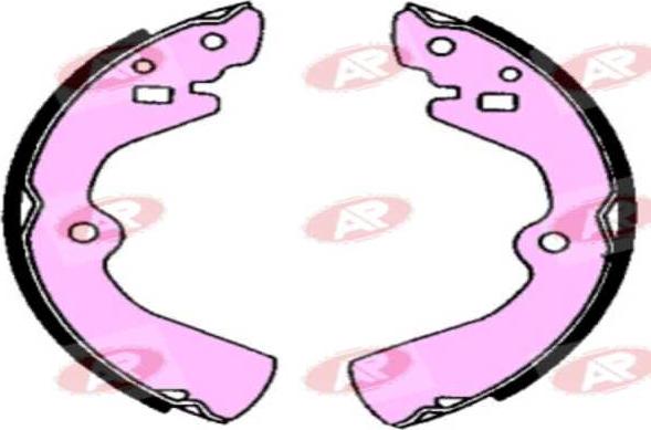 AP-SA A5480 - Комплект тормозных колодок, барабанные abcparts.ee