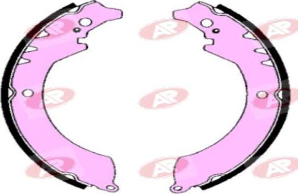AP-SA A5230 - Комплект тормозных колодок, барабанные abcparts.ee