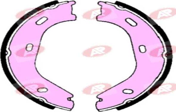 AP-SA A1840 - Комплект тормозных колодок, барабанные abcparts.ee