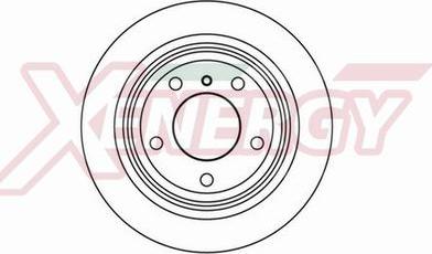 AP XENERGY X602046 - Тормозной диск abcparts.ee