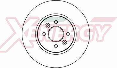 AP XENERGY X602151 - Тормозной диск abcparts.ee