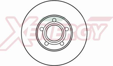AP XENERGY X602182 - Тормозной диск abcparts.ee